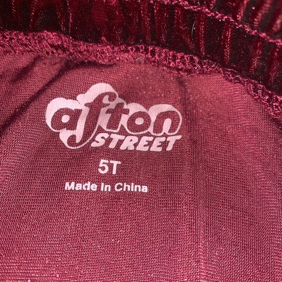 Velvet joggers - Picture 2 of 2